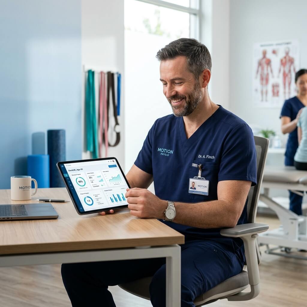 physiotherapist sitting at 202604051026